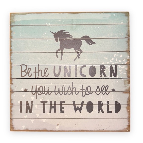 Sincere Surroundings Other - Unicorn Wall Decor